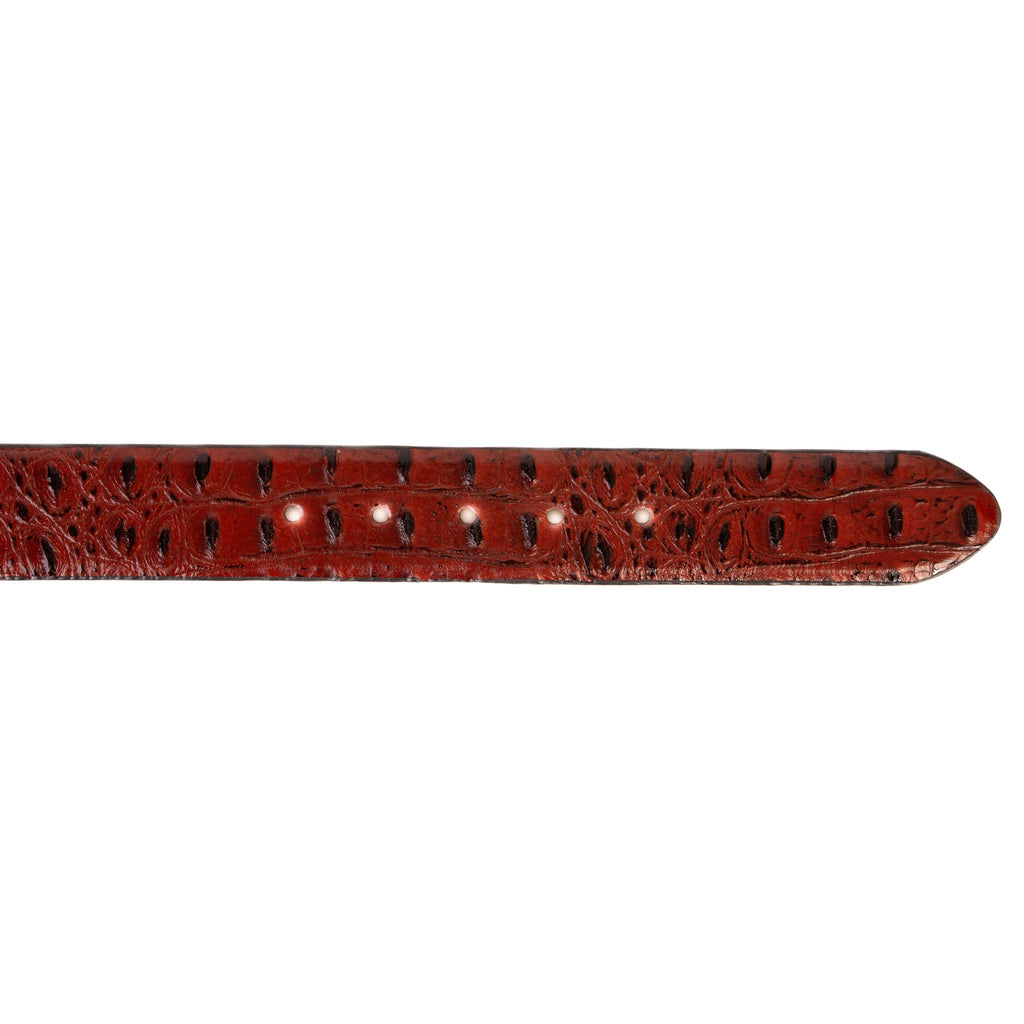 The Savamala Burgundy Leather Belt - Che Cose Belle
