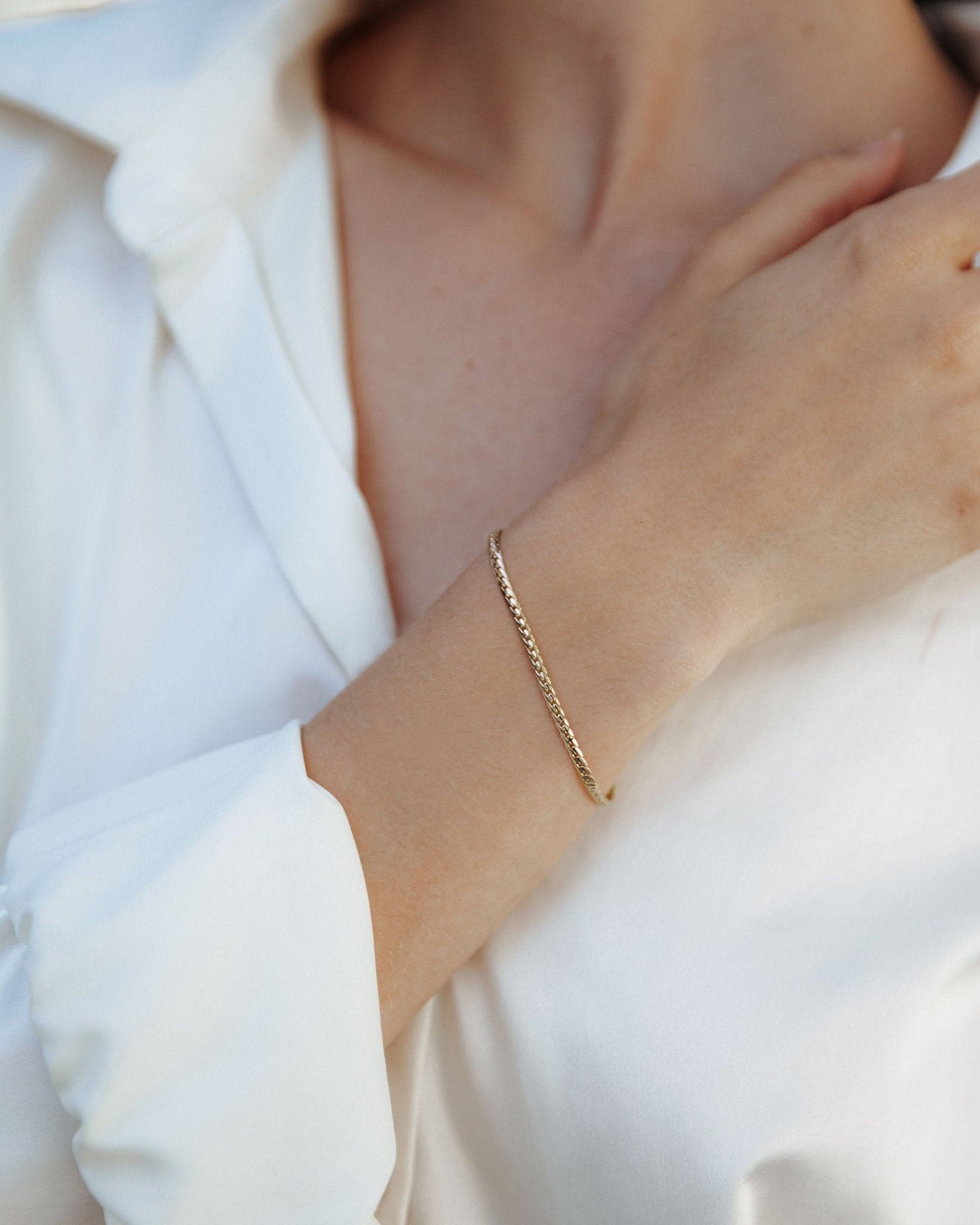 The Serpentine Bracelet - Gold - Che Cose Belle
