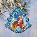 The Snow Maiden with Forest Friends Tree Sculpted Hand-Painted Christmas Ornament by G. DeBrekht - Christmas Decor - 610277 - Che Cose Belle
