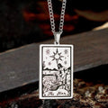 The Star Major Arcana Tarot Stainless Steel Necklace - Che Cose Belle