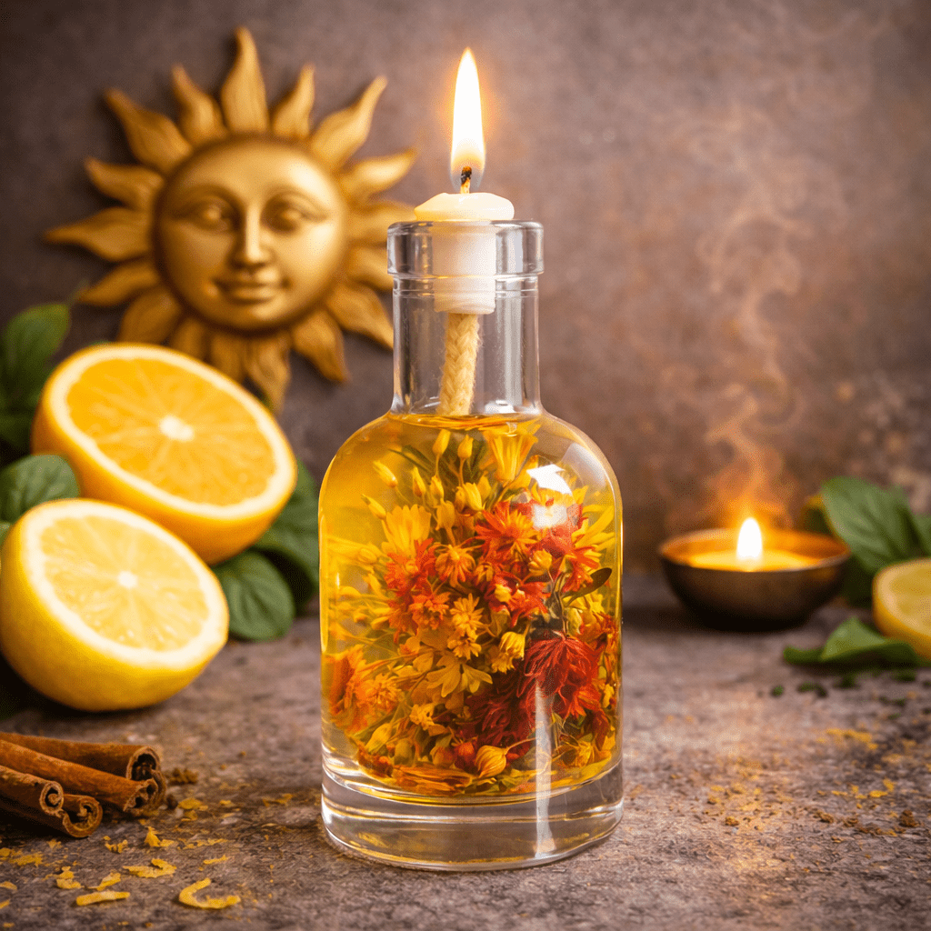 The Sun - Oil Candle - Che Cose Belle