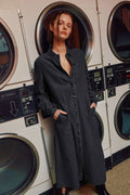 The Sunday Stroll Denim Shirt Dress - Che Cose Belle
