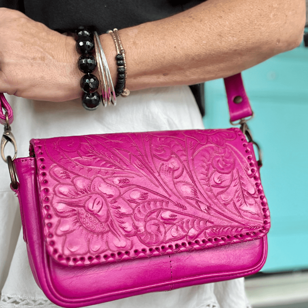 The Suzy| Handcrafted Leather Crossbody Bag - Che Cose Belle