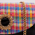 The Valencia Multicolor Leather Handbag - Che Cose Belle