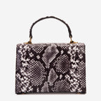 The Venezia Black Leather Handbag - Che Cose Belle