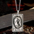 The World Major Arcana Tarot Stainless Steel Necklace - Che Cose Belle