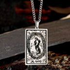 The World Major Arcana Tarot Stainless Steel Necklace - Che Cose Belle