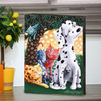 The World We Weave Wooden Wall Art by Laura Seeley - Pets Dog and Cats Decor - 8511119B - Che Cose Belle