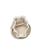 The Zafira Rhinestones & Pearls Evening Bag - Che Cose Belle