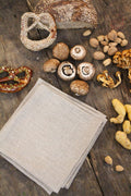 Thieffry Belgian Linen Napkins, Raw Natural, Set of 4 - Che Cose Belle
