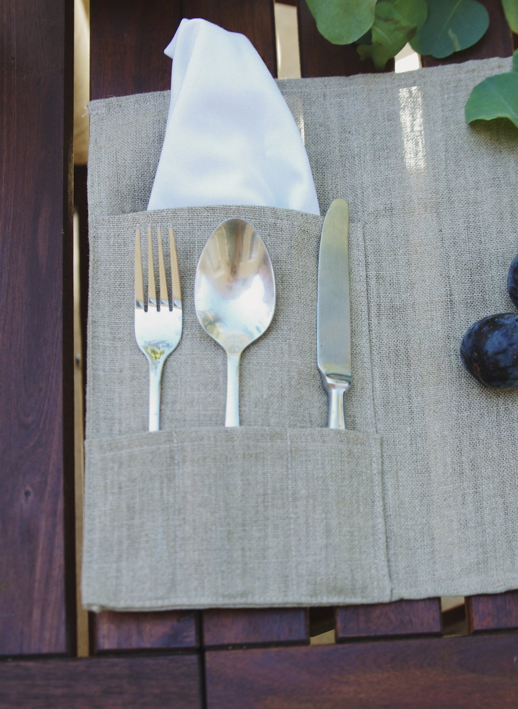 Thieffry Belgian Linen Placemat with Napkin Pocket - Che Cose Belle