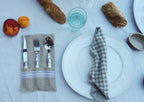 Thieffry Belgian Linen Utensil Holder, White - Che Cose Belle