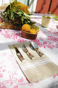 Thieffry Belgian Linen Utensil Holder, White - Che Cose Belle