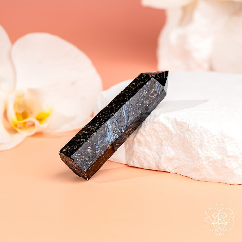 This Is Your Breakthrough – Rare Arfvedsonite Point - Che Cose Belle