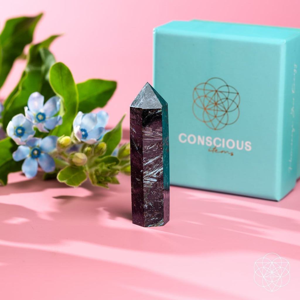 This Is Your Breakthrough – Rare Arfvedsonite Point - Che Cose Belle