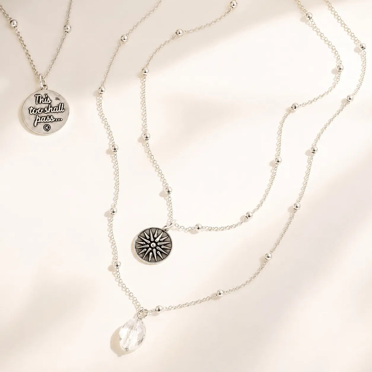This Too Shall Pass Star Dainty Necklace - Che Cose Belle
