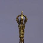 Tibetan Brass Handbell Vajra Buddhist Singing Bell - Che Cose Belle