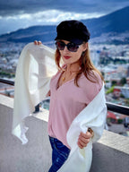 Timeless Accent Alpaca Shawl - Che Cose Belle