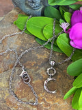 TINY MOON NECKLACE - Che Cose Belle