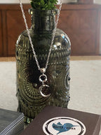 TINY MOON NECKLACE - Che Cose Belle