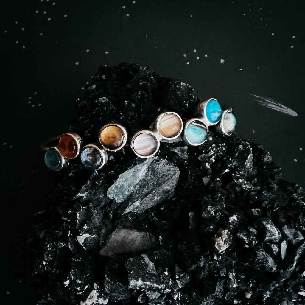 Tiny Planet Solar System Bracelet - Che Cose Belle