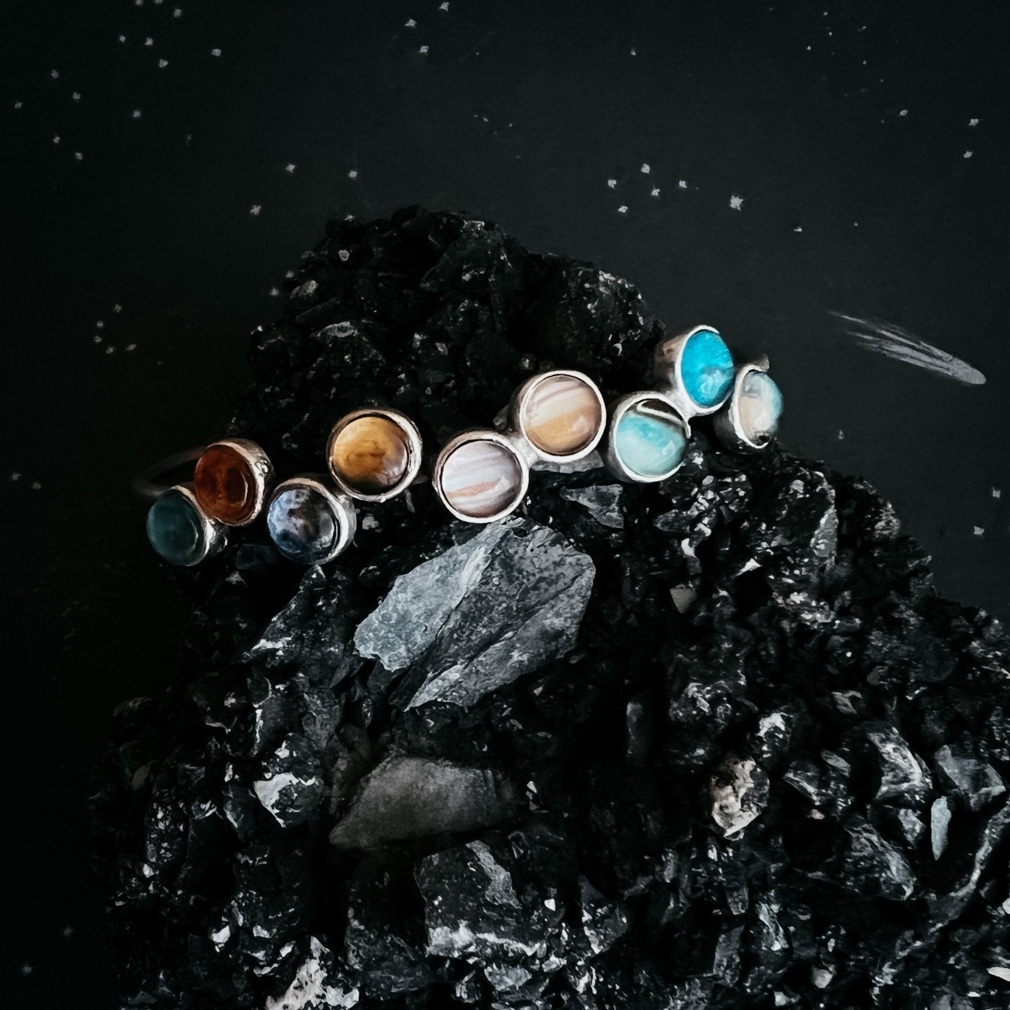 Tiny Planet Solar System Bracelet - Che Cose Belle