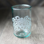 Medusa Rustic Recycled Glass Tumbler