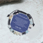 To My Granddaughter I Love You Morse Code Bracelet - Che Cose Belle