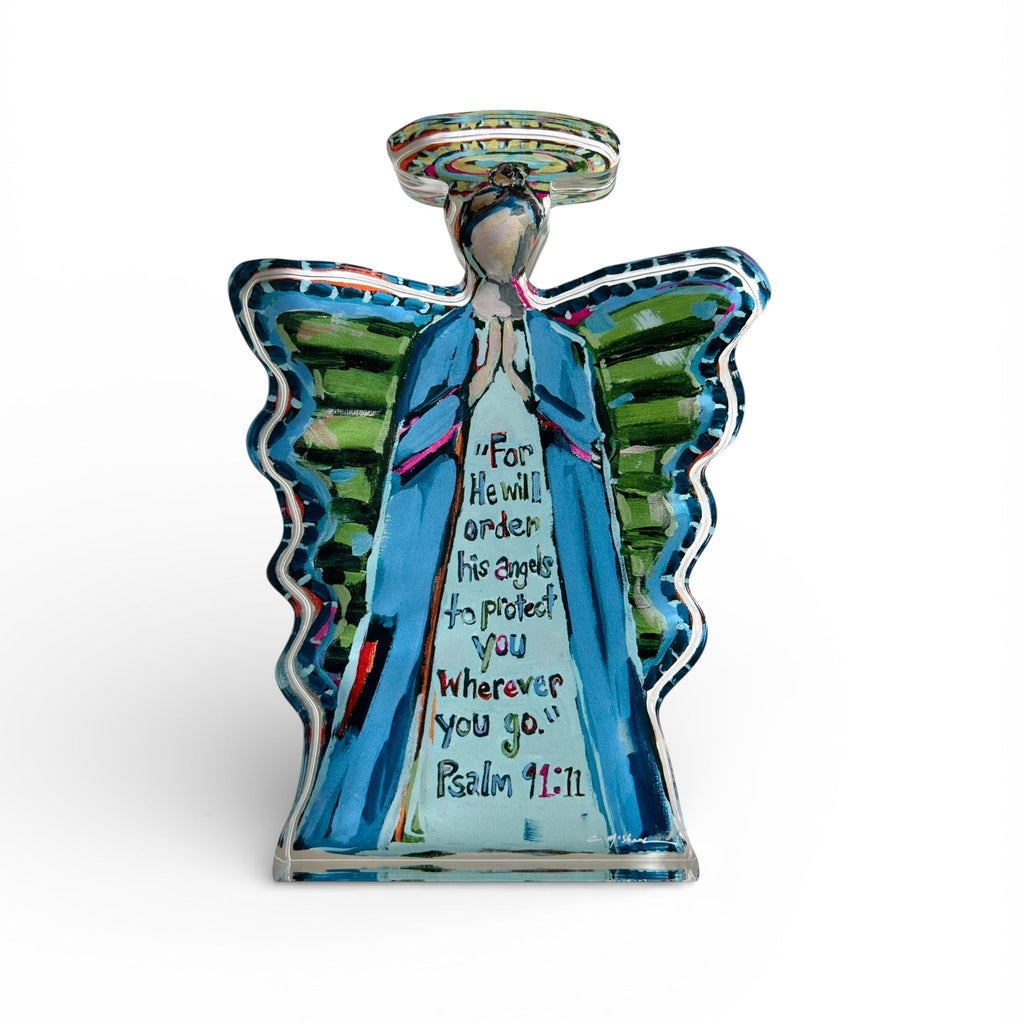 To Protect You Angel Acrylic Tabletop Art - Che Cose Belle