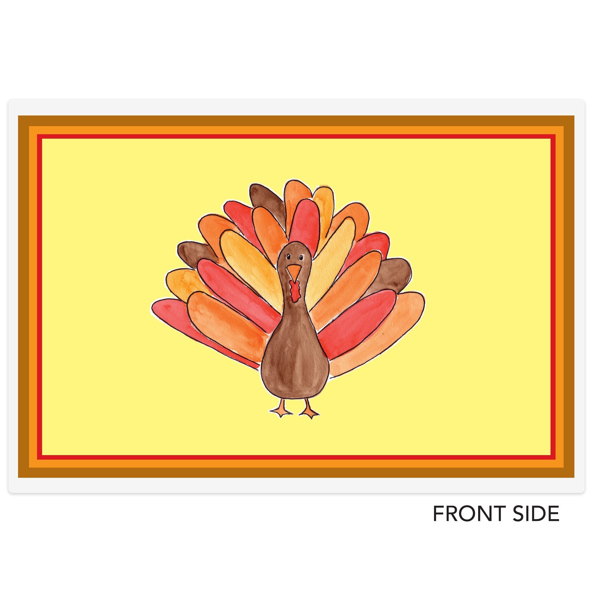 Tom Turkey Kids Placemat - Che Cose Belle