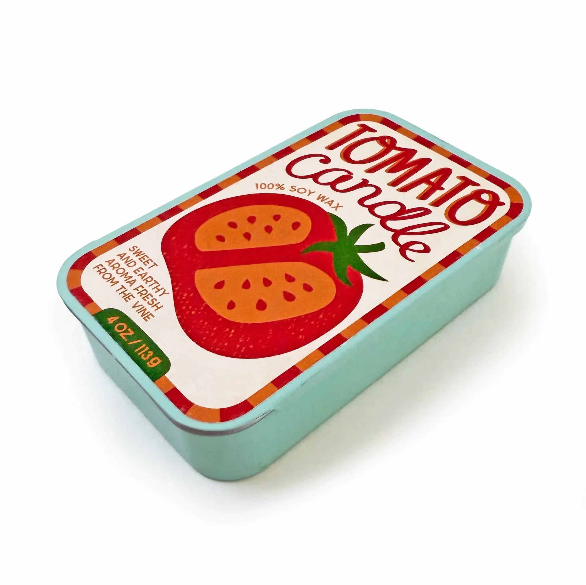 Tomato Vine Sardine Tin Soy Candle - Che Cose Belle