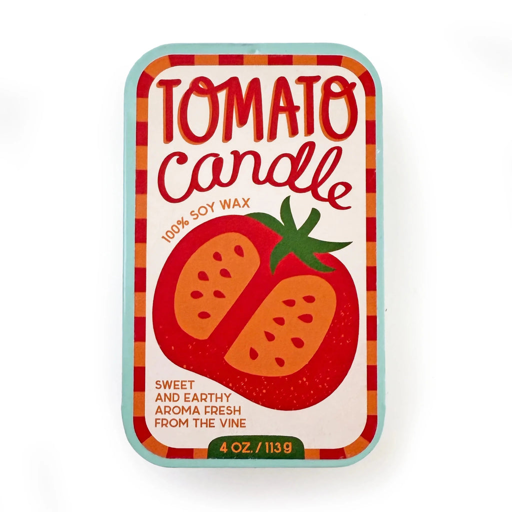 Tomato Vine Sardine Tin Soy Candle - Che Cose Belle