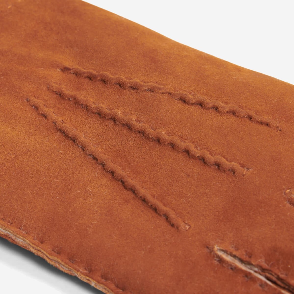 Tommaso - Italian suede leather gloves with luxurious natural sheep fur lining - Che Cose Belle