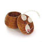 Toothy Mouse Lidded Basket - Che Cose Belle
