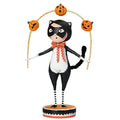 Toss a Jack Cat Halloween Figurine by Lori Mitchell *NEW FOR 2025* - Che Cose Belle