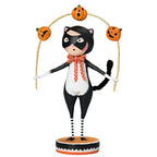 Toss a Jack Cat Halloween Figurine by Lori Mitchell *NEW FOR 2025* - Che Cose Belle