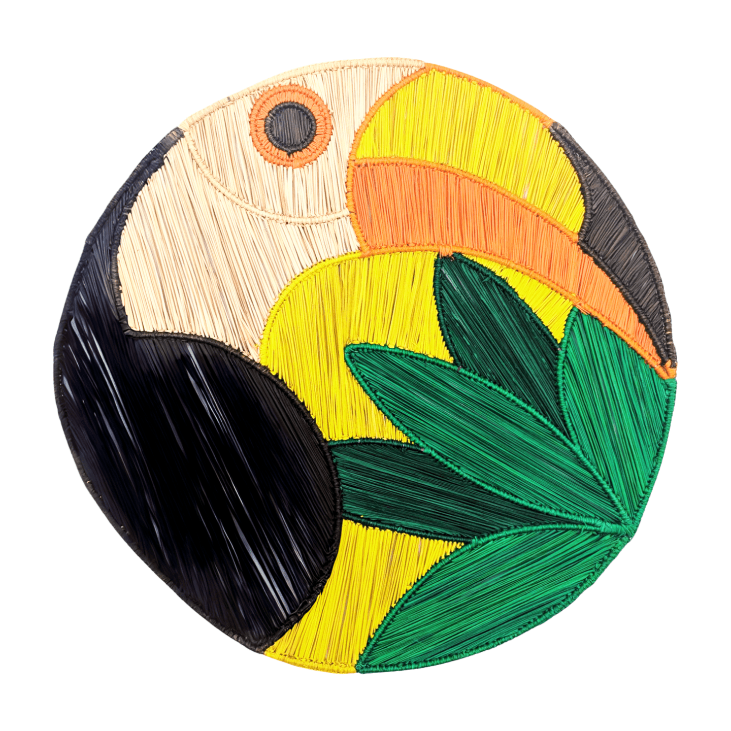 Toucan Handwoven Iraca Placemat - Che Cose Belle