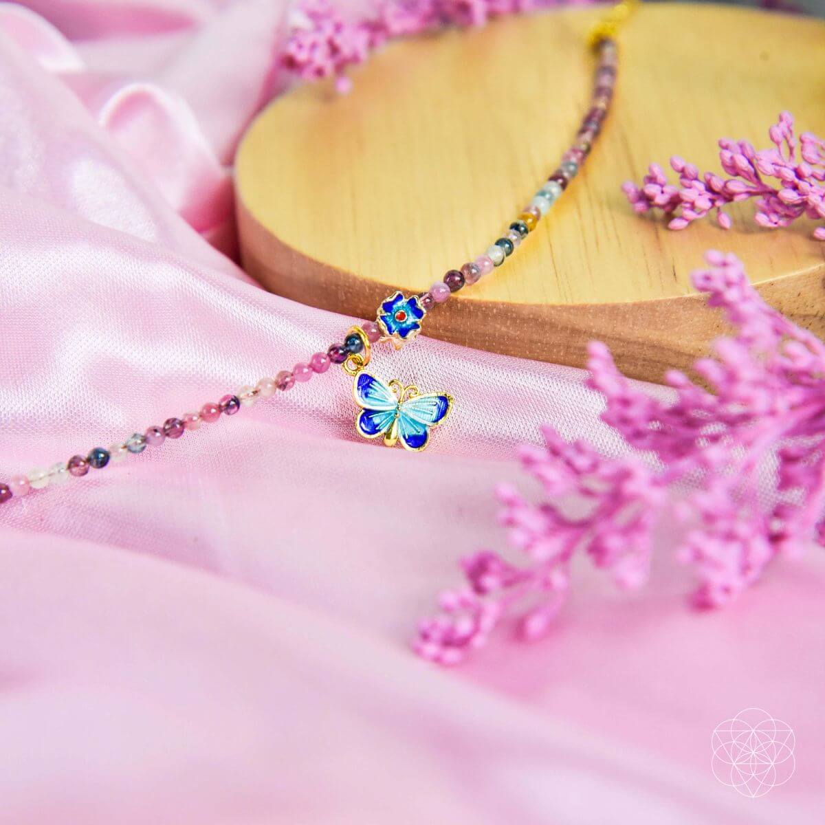 Tourmaline Anklet of Hope - Che Cose Belle