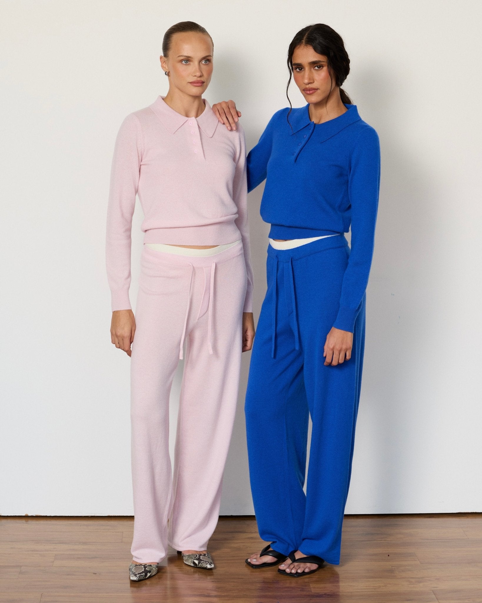 Tove Layered Cashmere Pant - Che Cose Belle