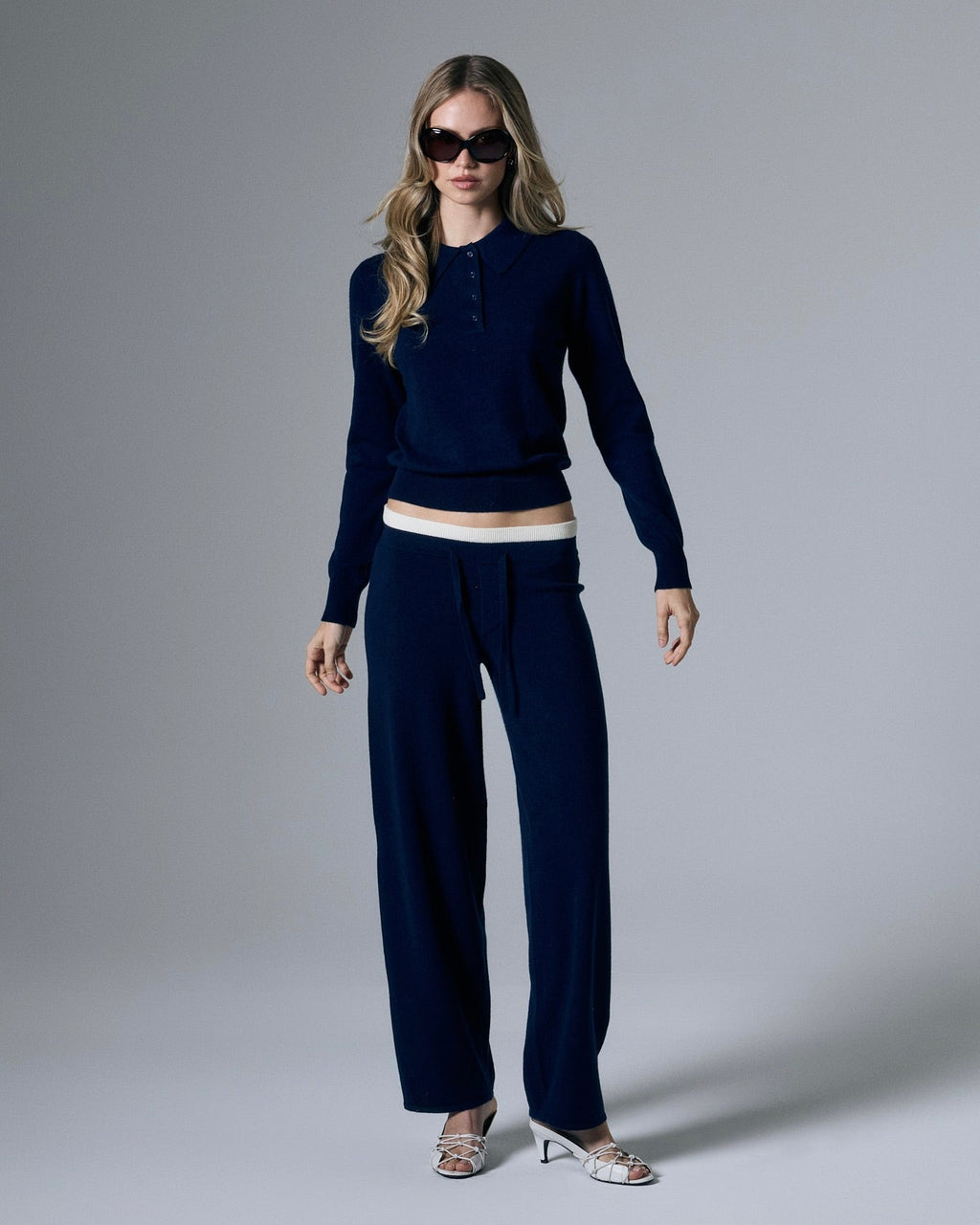 Tove Layered Cashmere Pant - Che Cose Belle