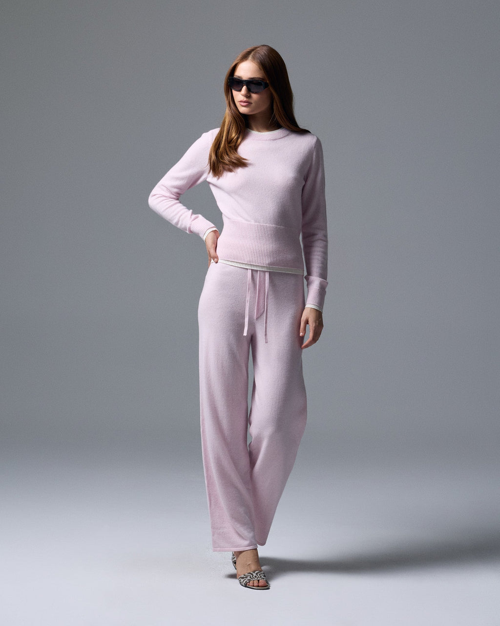 Tove Layered Cashmere Pant - Che Cose Belle