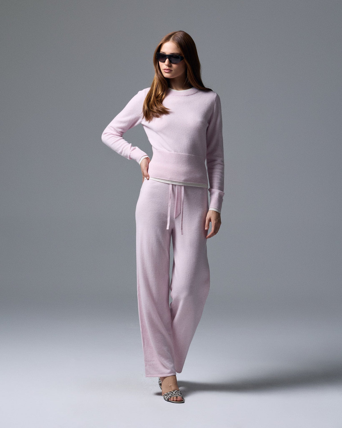 Tove Layered Cashmere Pant - Che Cose Belle