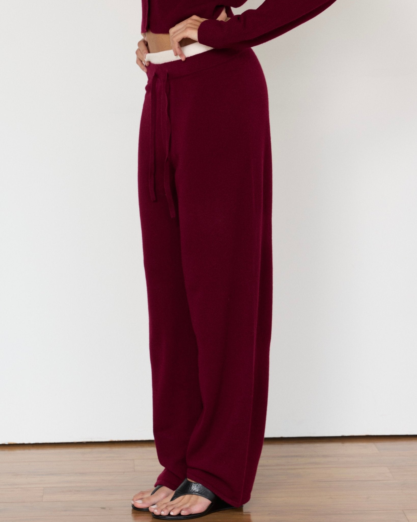 Tove Layered Cashmere Pant - Che Cose Belle