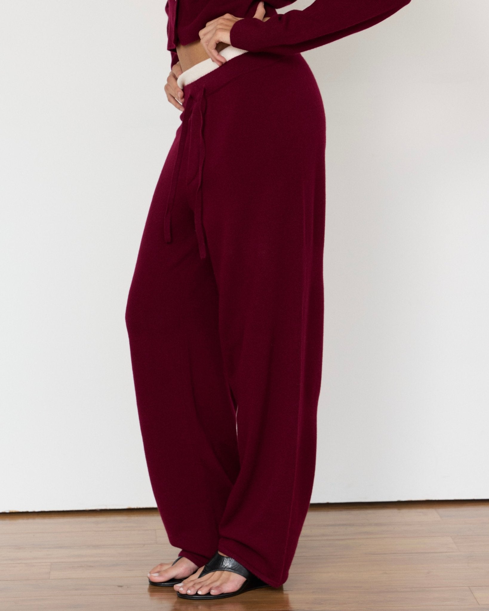 Tove Layered Cashmere Pant - Che Cose Belle