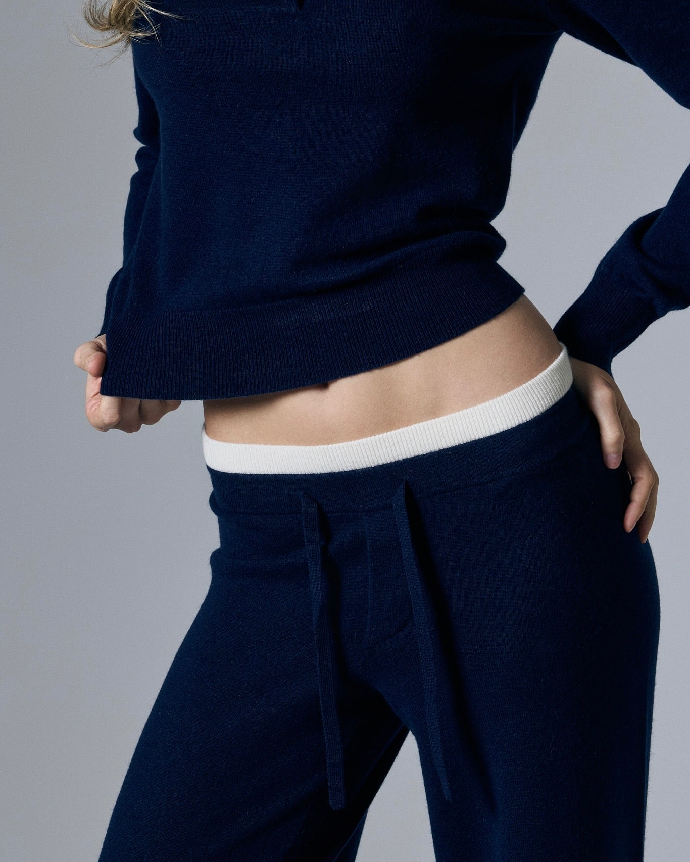Tove Layered Cashmere Pant - Che Cose Belle
