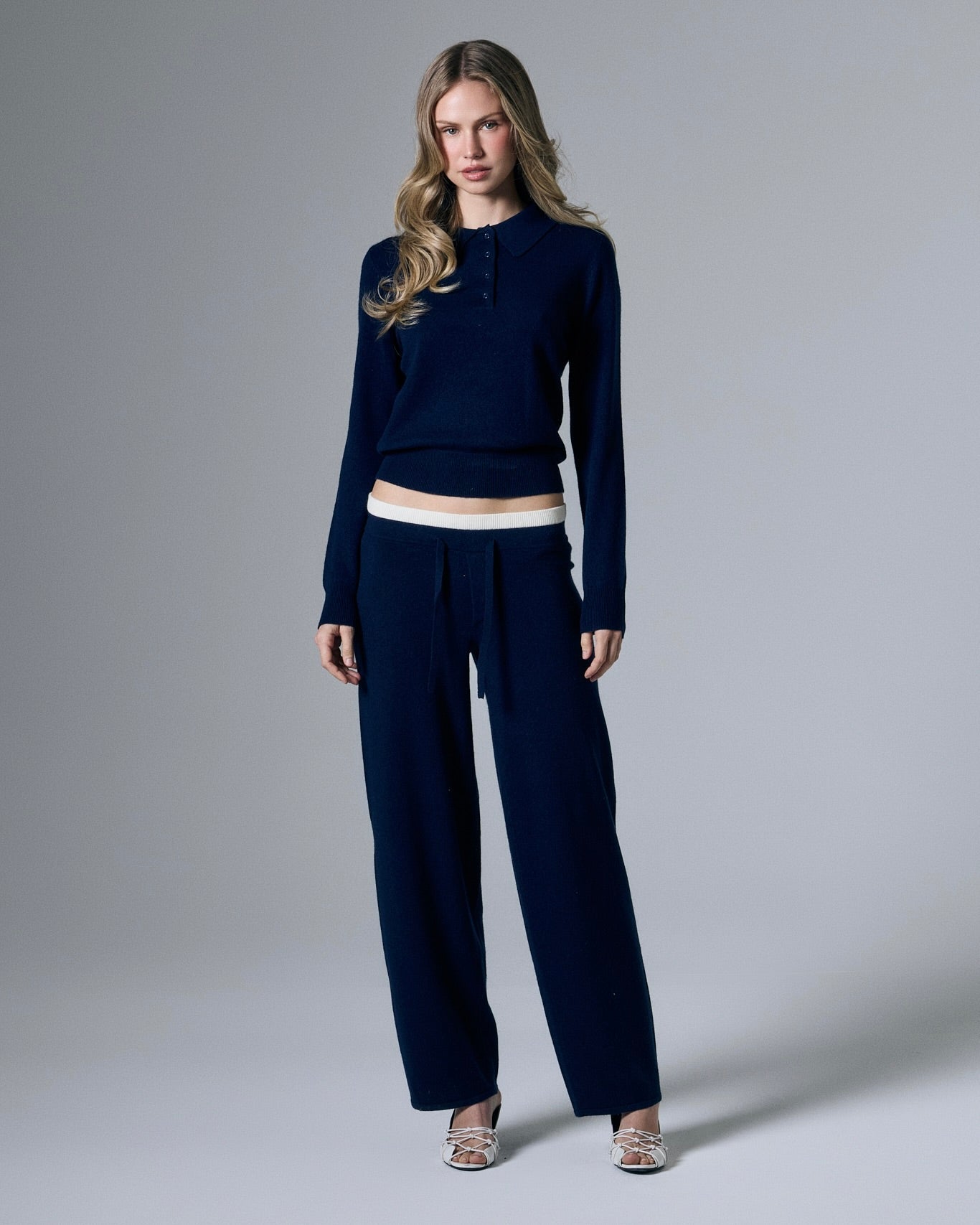 Tove Layered Cashmere Pant - Che Cose Belle