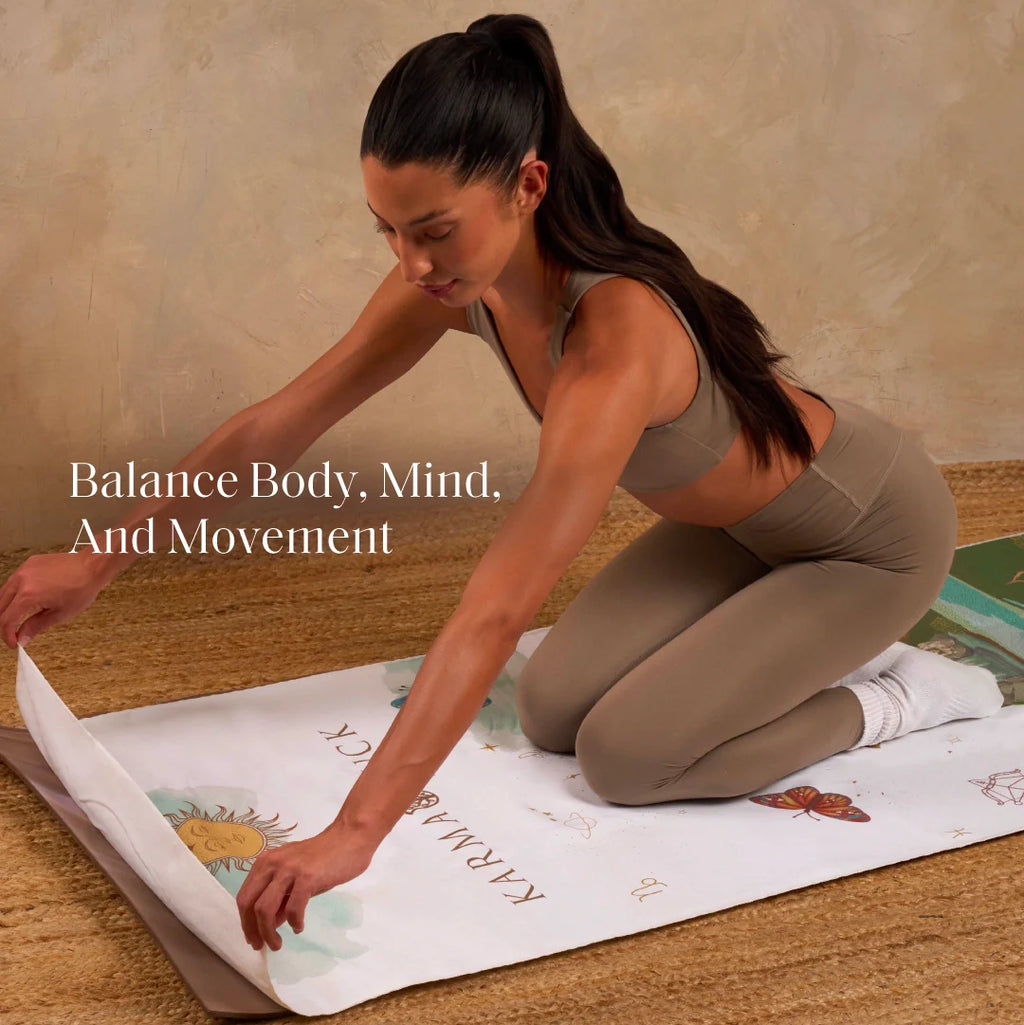 Serenity Flow Yoga Towel