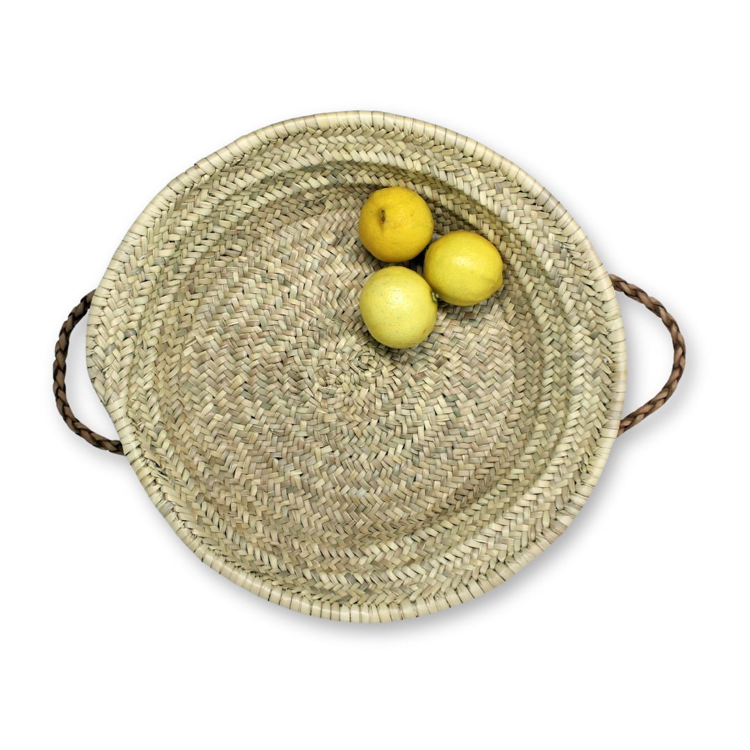 Tray with Leather Handles - Che Cose Belle