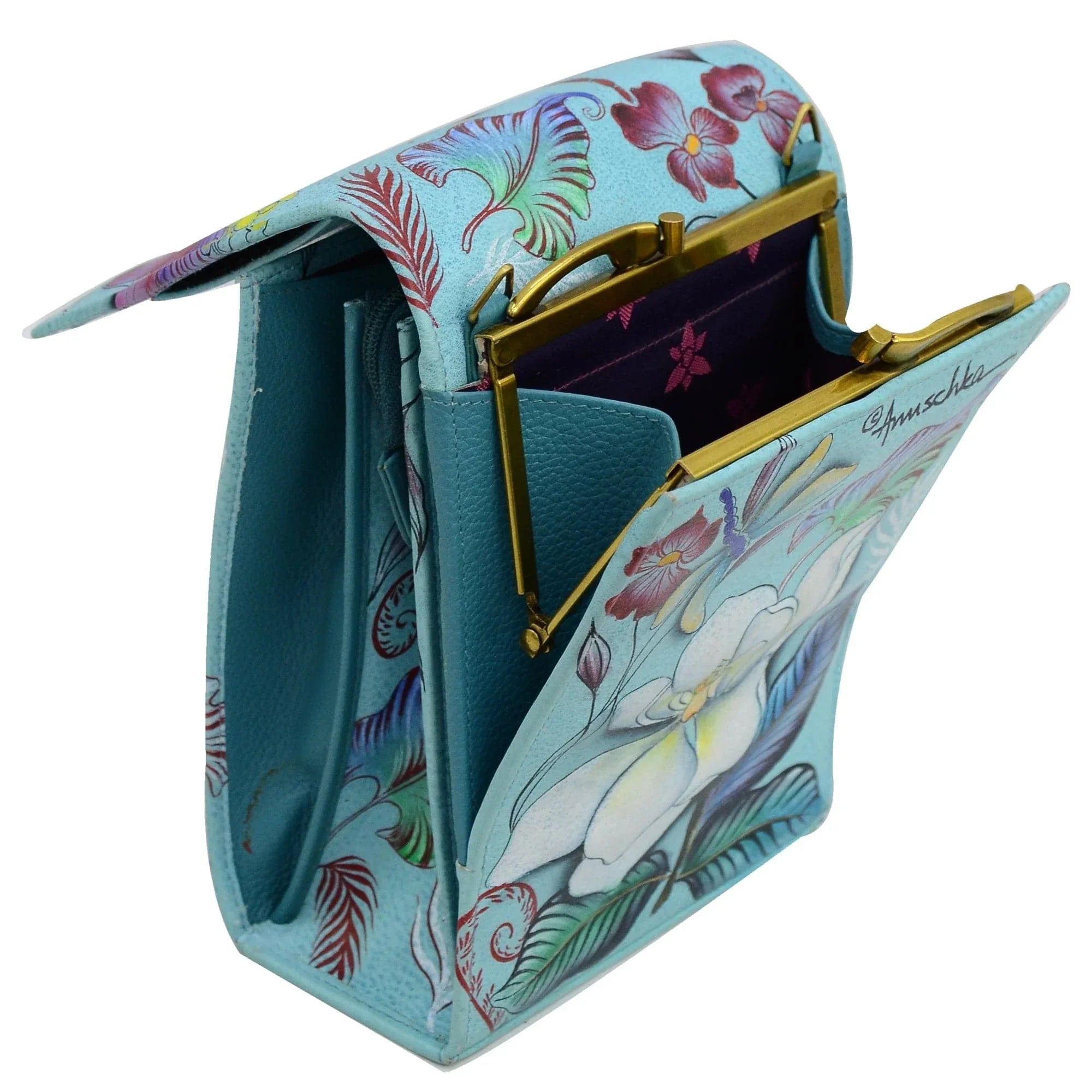 Triple Compartment Crossbody Organizer - 412 - Che Cose Belle