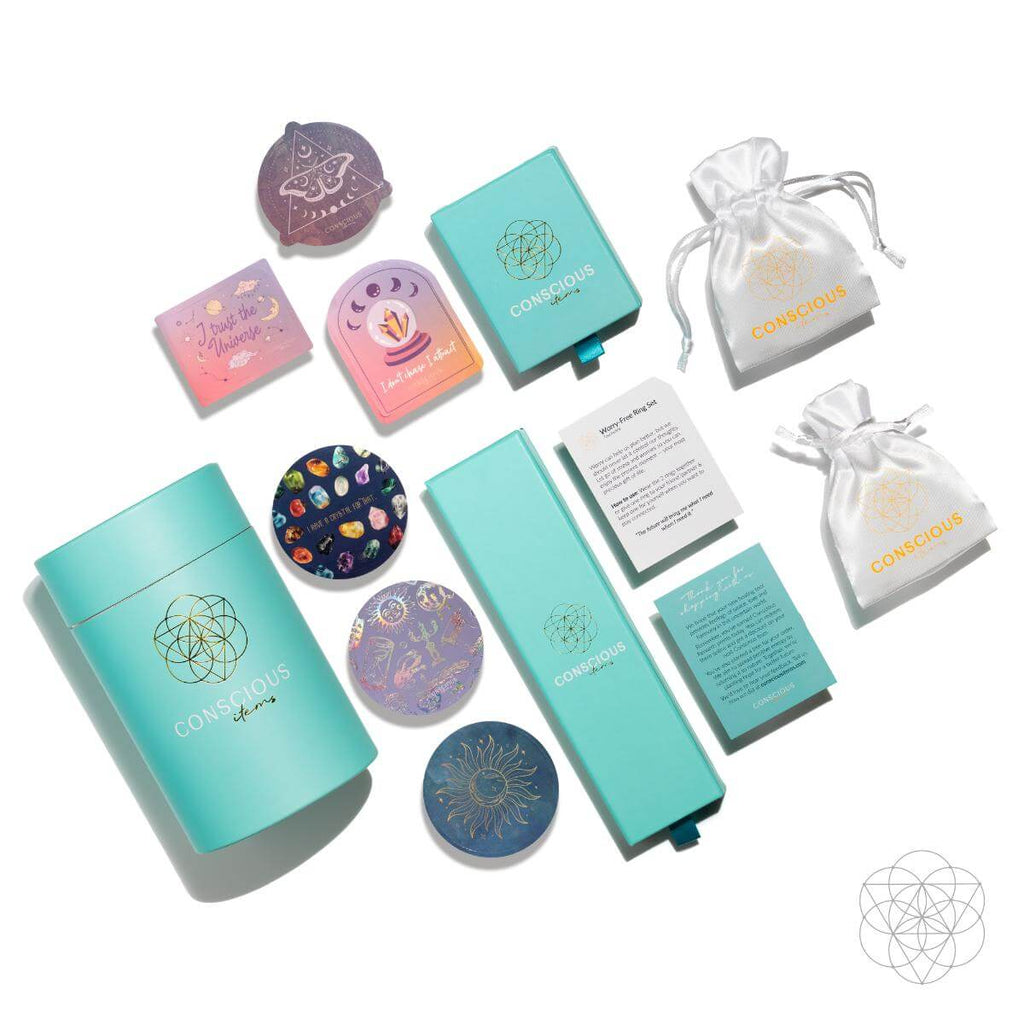 Triple Crystal Anklet of Positivity - Che Cose Belle